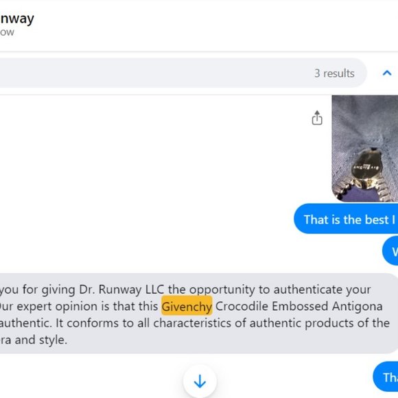 Givenchy Mini Antigona Mock Croc - Picture 8 of 8